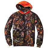 Lakeshore Jagd Hoodie, Camouflage Kapuzenpullover, wendbare...